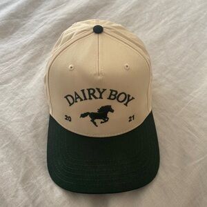 Dairy Boy East Coast Trucker Hat - Cream SOLD OUT
